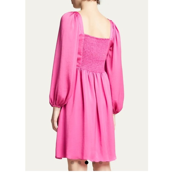 Kobi Halperin Women's Stavy Short Mini Dress in Pink Lady Sz. Large Flowy Sleek - Picture 2 of 14